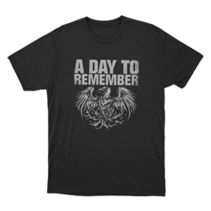 ADTR Eagle Outline Unisex T Shirt Black