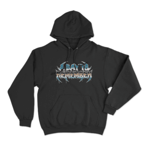 ADTR Gradient Font Unisex Hoodie Black