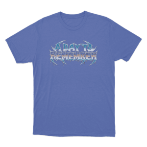 ADTR Gradient Font Unisex T Shirt Blue