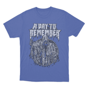 ADTR Grim Reaper Unisex T Shirt Blue